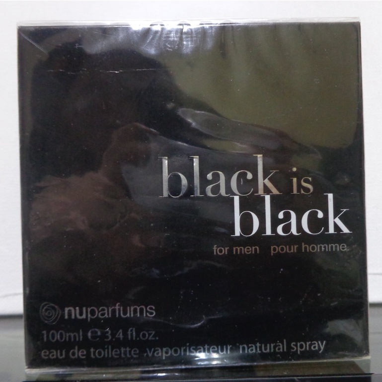 black is black perfume for men Shopee Philippines