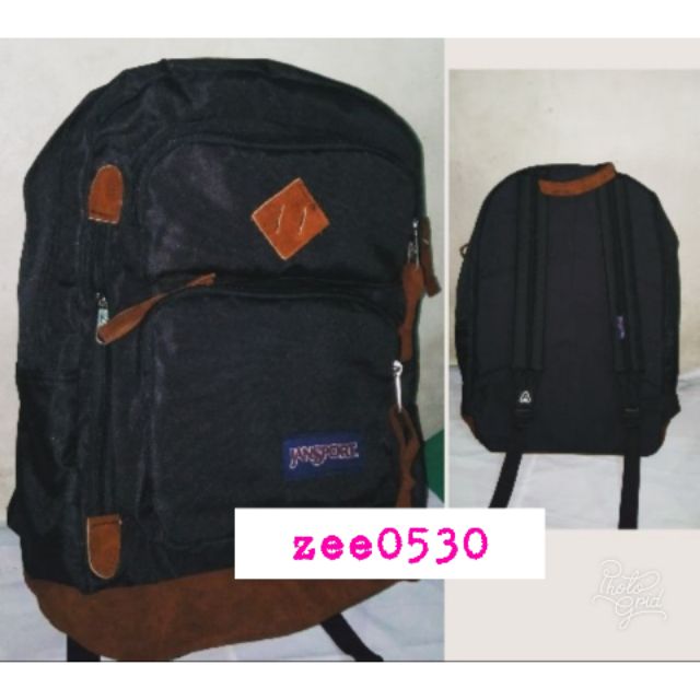 COD PREORDER Jansport Houston Black 💯 Authentic Bataan Shopee