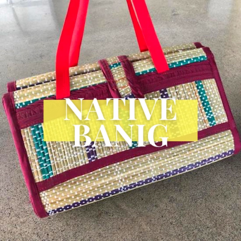 Native Banig Sleeping Mat Picnic Mat Handmade Local Made Mindanao