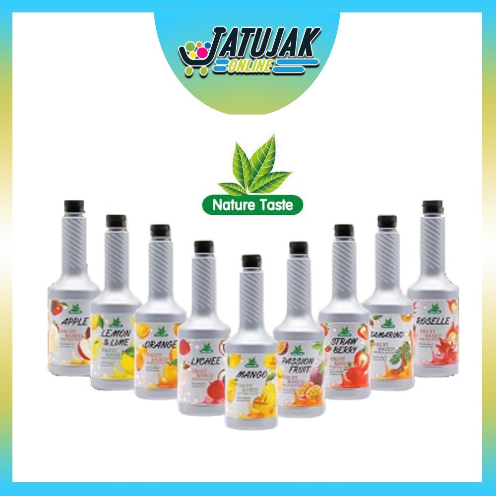 Fruit Flavor Syrup Nature taste 750ml Shopee Philippines