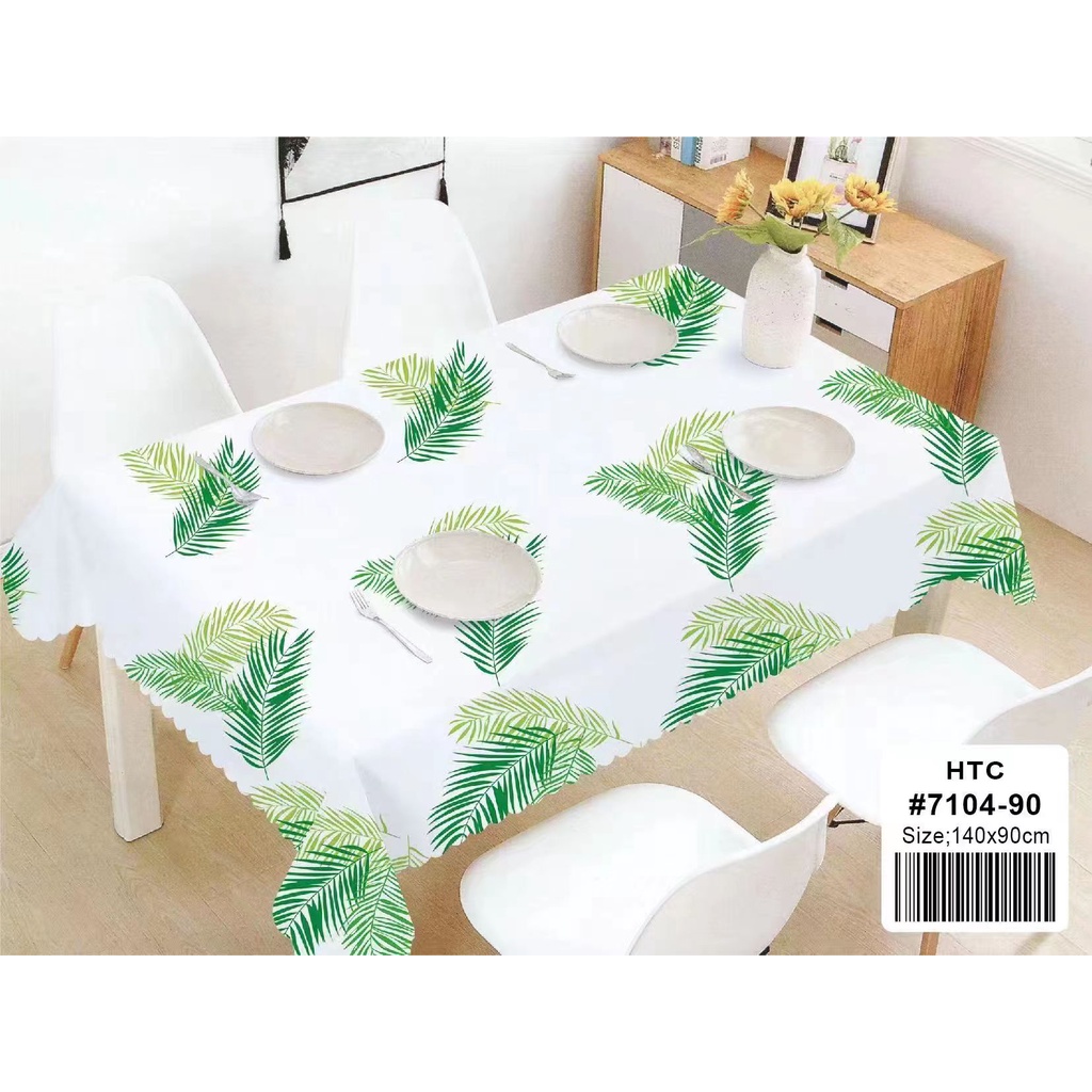 High Quality waterproof Oilproof Table cloth Easy to Clean Tablecover