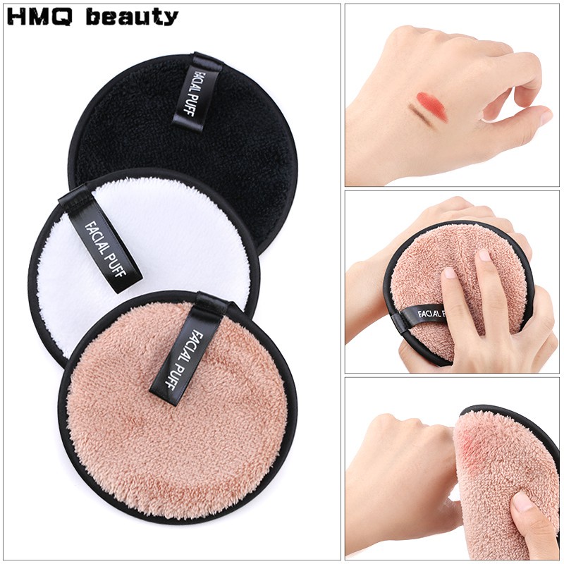 Makeup Remover Puff Recyclable Sponge Beauty Makeup Blender Wash Facial