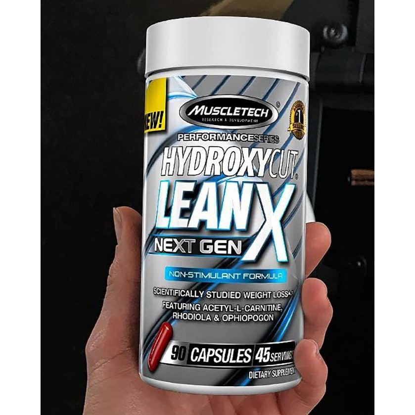 Hydroxycut Lean X Next Gen Fat Burner 90 Capsules Made in USA Authentic