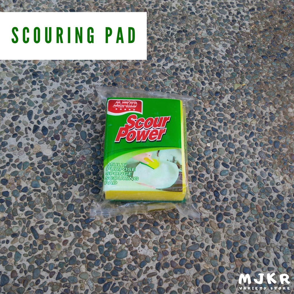 Big Scour Power Multi Purpose Sponge Scouring Pad Shopee Philippines
