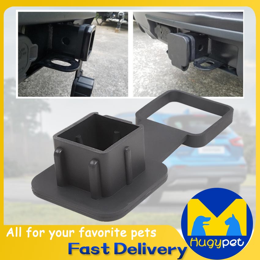 2 Inch Trailer Hitch Cover Tube Plug Cap Rubber Insert Receiver Tube