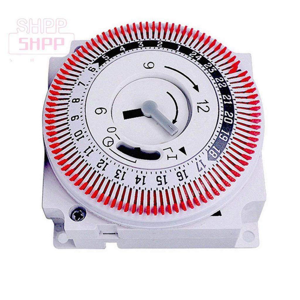 Mechanical 24 Hours Timer Switch Industrial Timing Device Panel Switch