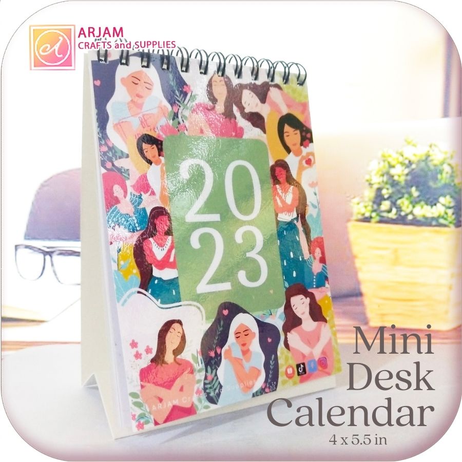 2024 Mini Desk Calendar, SIZE 4 x 5.5 inches, Mini Calendar, Self Love