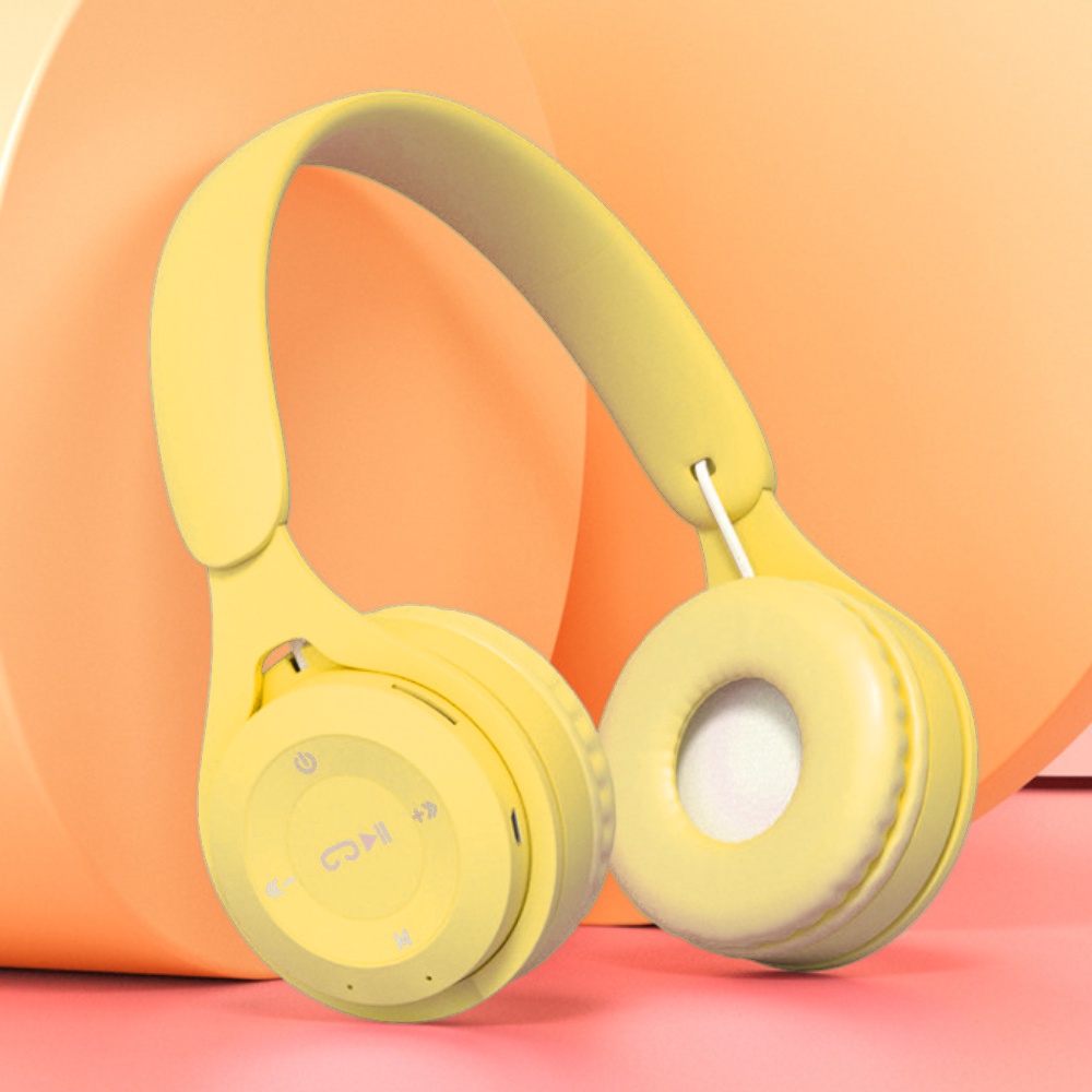 Wireless Bluetooth OnEar Headphones HiFi Stereo Over Ear Headphone