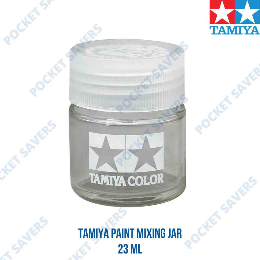 TAMIYA Paint Mixing Jar Bottle 10 23 ml (Round, Glass) Shopee