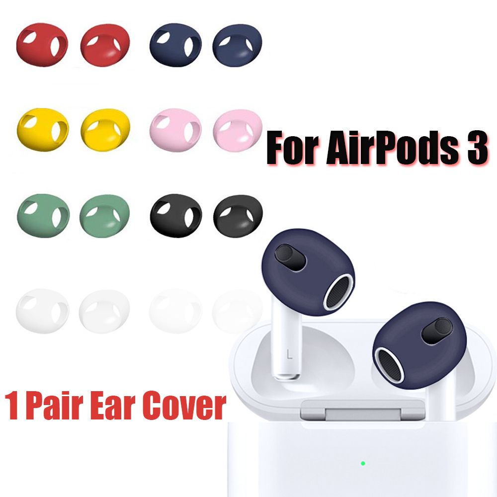 Silicone Ear Caps Compatible For 2021 AirPods 3rd Ear Cover Tips