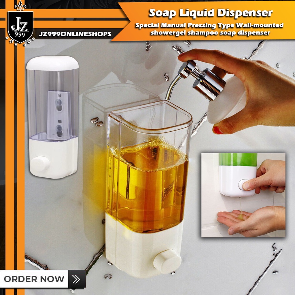Soap Liquid Dispenser Special Manual Pressing Type Wallmounted shower