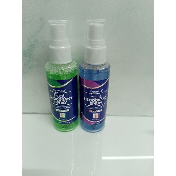 DERMAID FOOT DEODORANT SPRAY 60mL Shopee Philippines