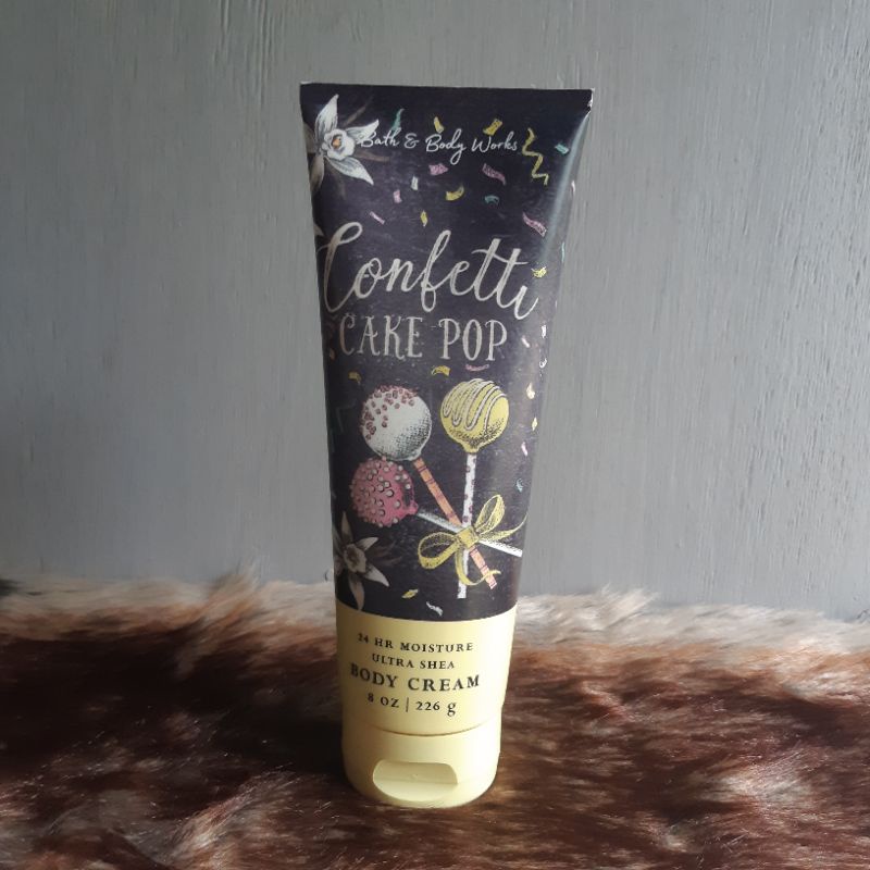Bath & Body Works Confetti Cake Pop Body Cream Shopee Philippines