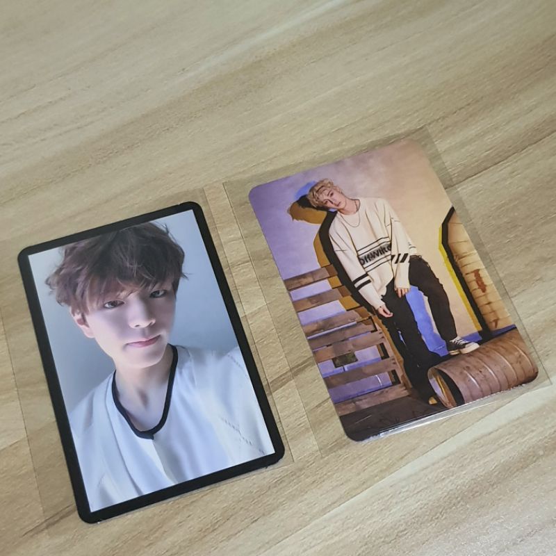 Stray Kids (SKZ) Official Photocards Yellow wood (Bang chan, Seungmin