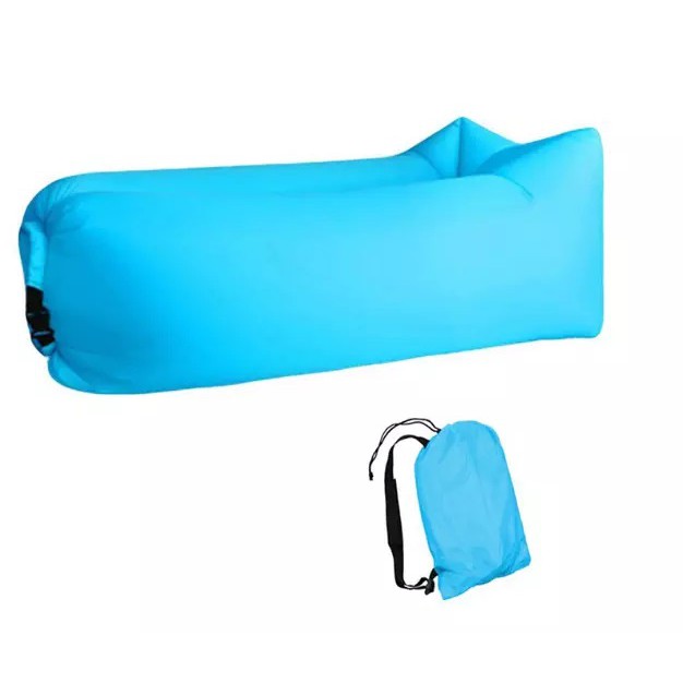Lounger Inflatable Outdoor Sleeping Sofa Banana Sleeping Bag Portable