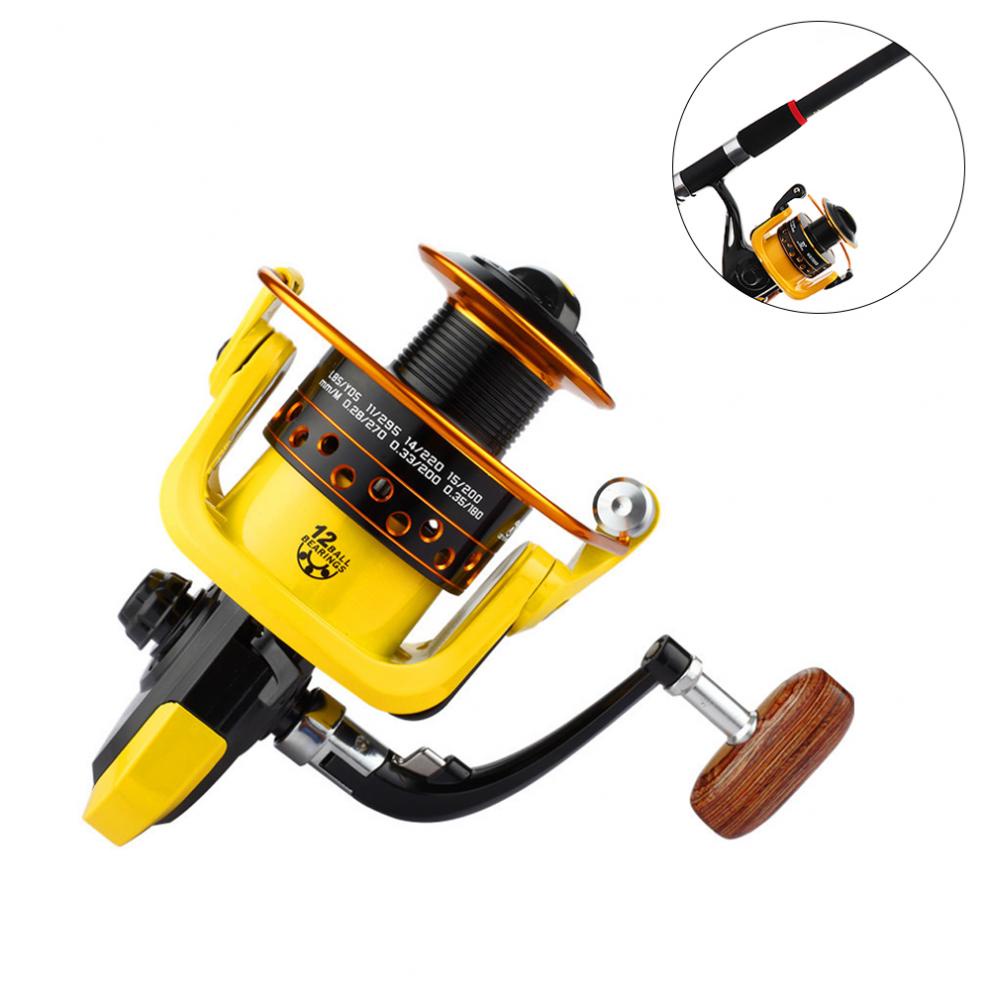 Carp Fishing Reel 12BB 2000 Spinning Wheel with 10KG Drag Power with