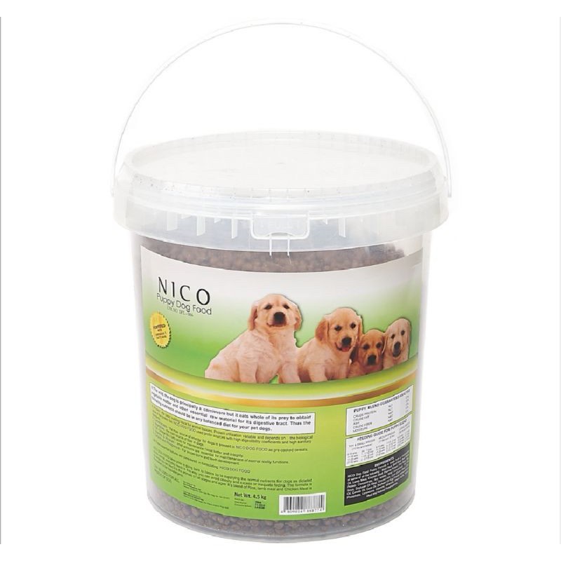 Nico Dog Food Puppy in Container 4.5kg Shopee Philippines