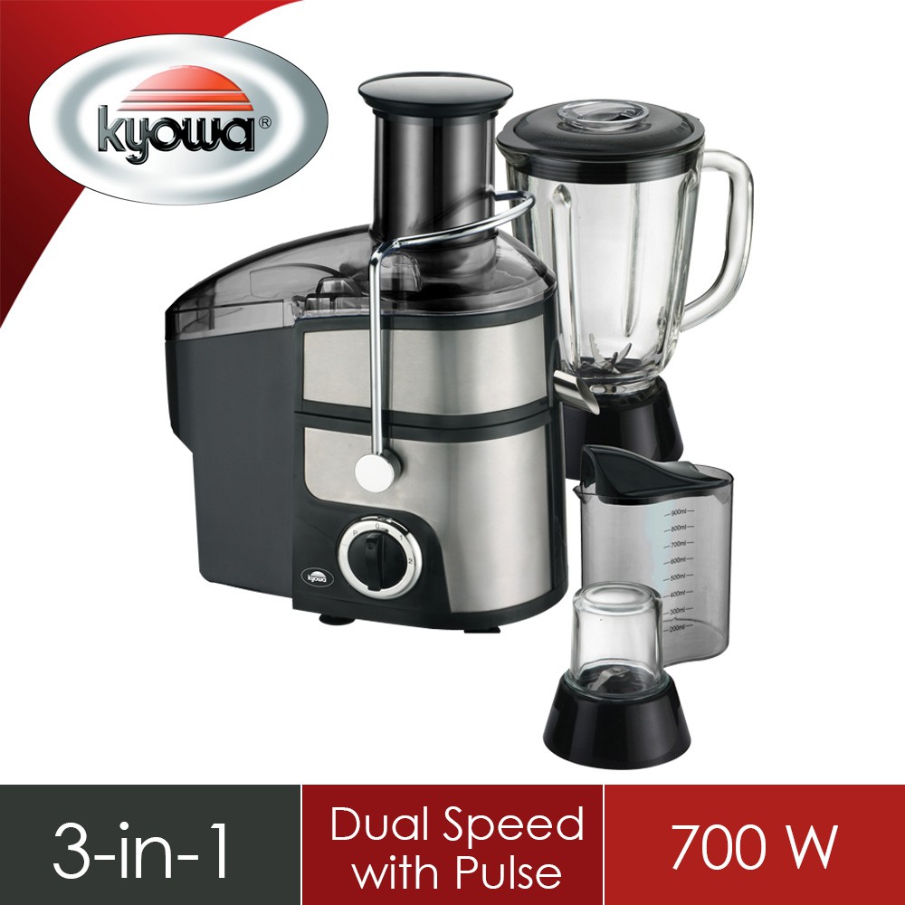 Kyowa KW4220 Juicer Blender and Miller 3 in 1 KW4220 (Houseware