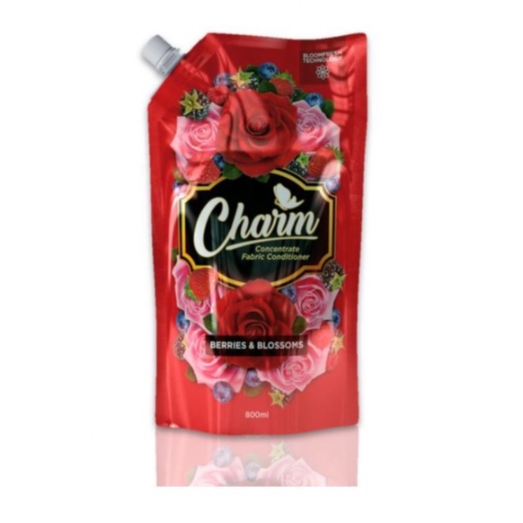 Charm Fabric Conditioner Red Berries & Blossoms 800 Ml Shopee Philippines