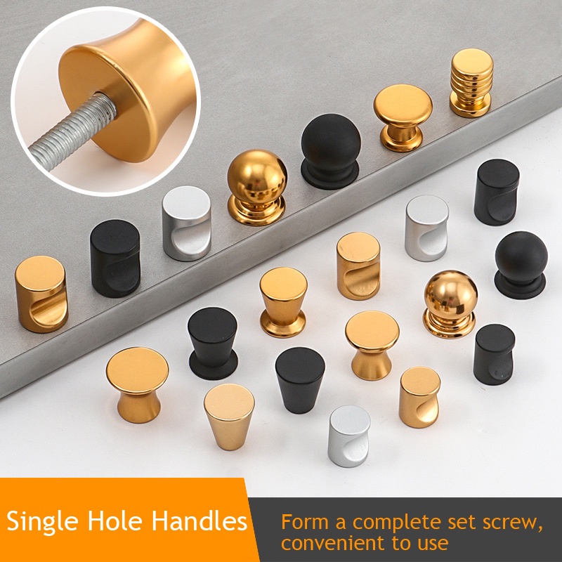 (COD) Modern Aluminum Alloy Single Hole Kitchen Handles Solid