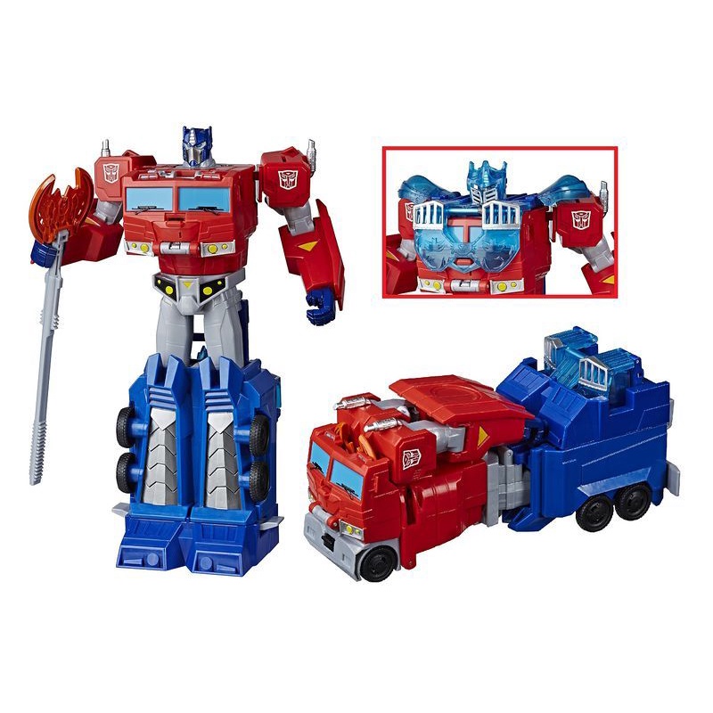 TRANSFORMERS CYBERVERSE ULTIMATE CLASS OPTIMUS PRIME (ENERGON AXE