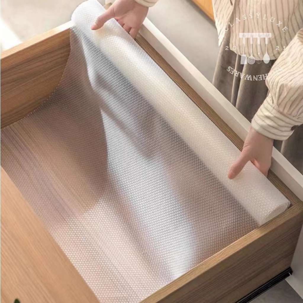 KITkitchen Waterproof Shelf Drawer Liner Refrigerator Mat