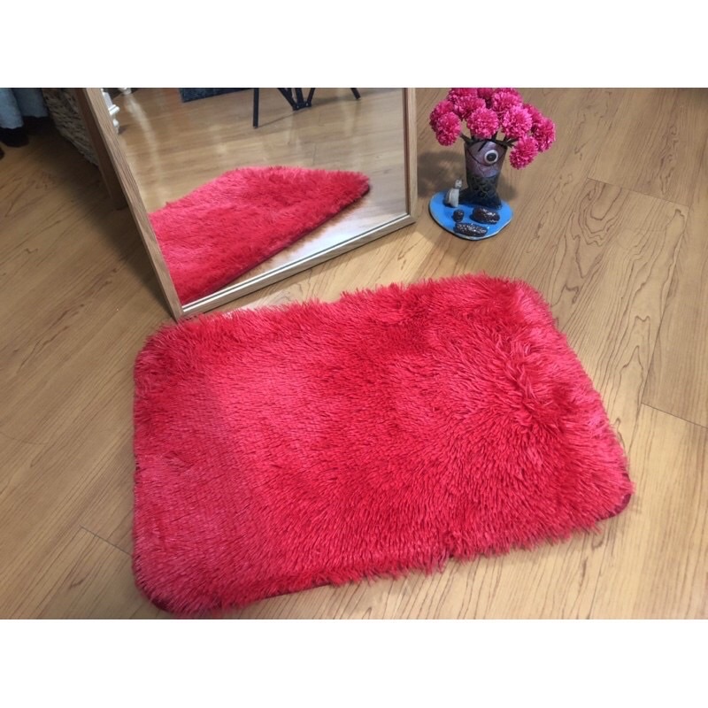 CCS antislip nonslip fluffy plain mat rug carpet doormat (40x60cm