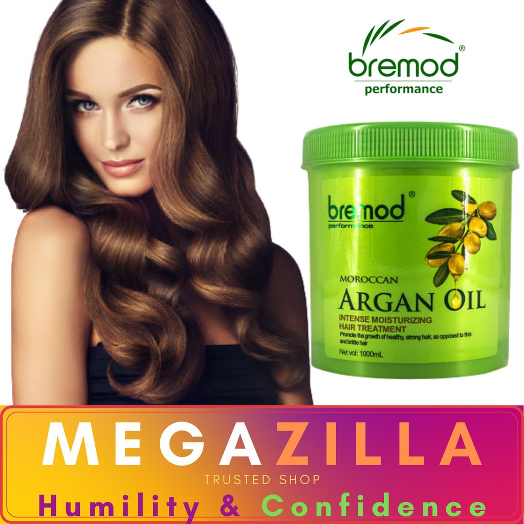 Bremod Performance BRH025 Moroccan Argan Oil Intense Moisturizing Hair Treatment 1000ML
