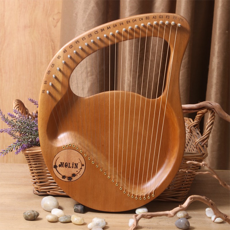 lyre 24string beginner lyre 24string harp lyre small portable musical