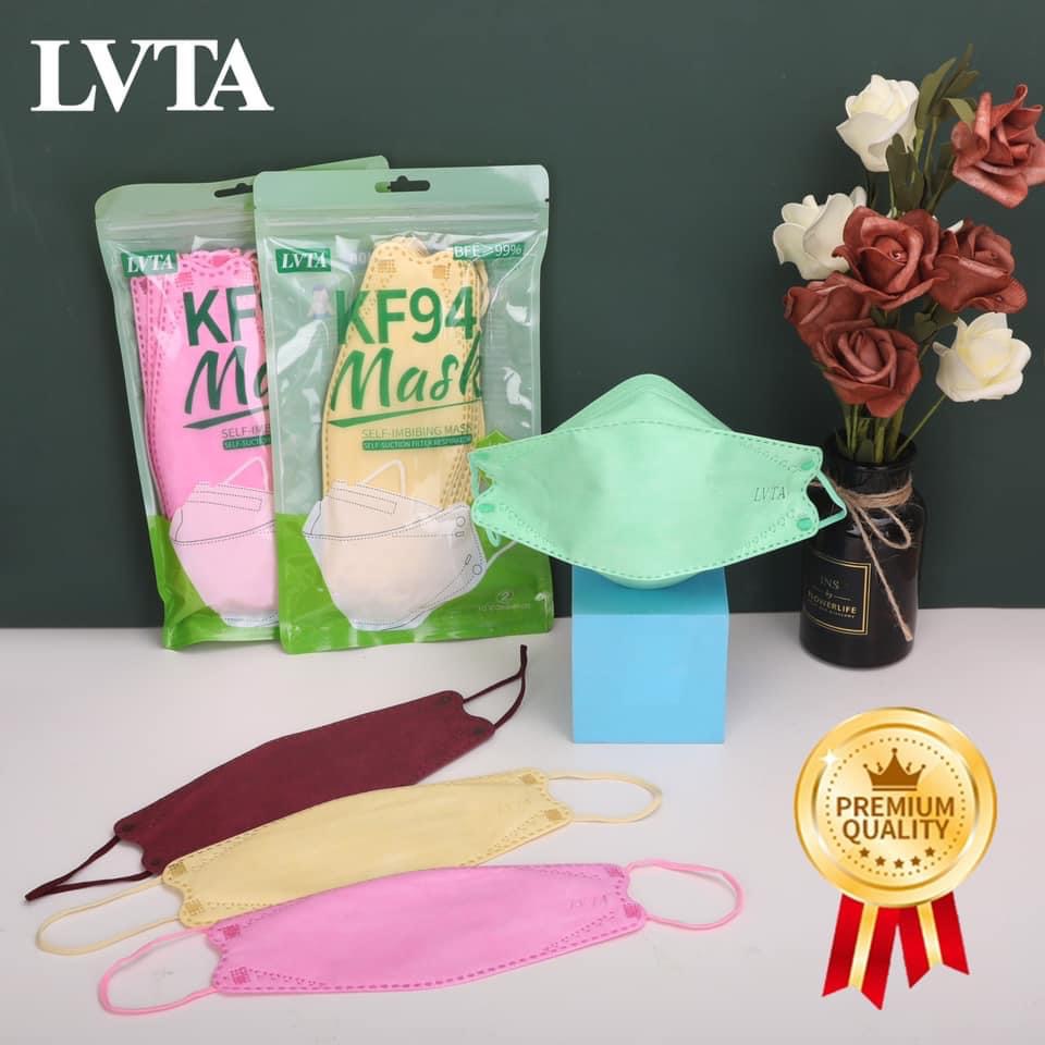 LVTA KF94 Facemask 10pcs Premium Quality Trendy Korean Style Face Mask