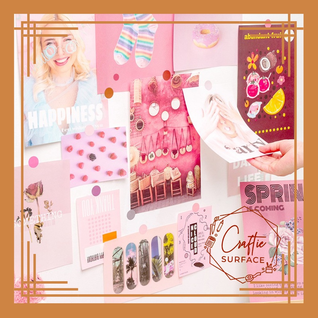 17pcs/pack Leisure lifestyle Photo Shots Big Wall Posters for Aesthetic