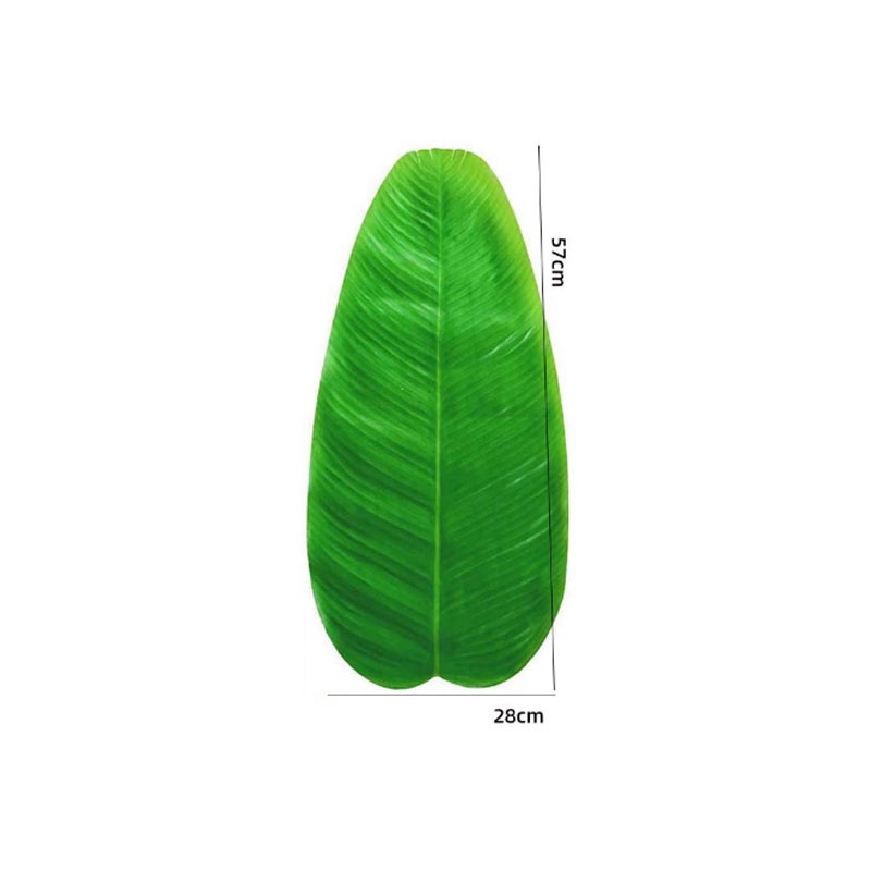 Fake banana leaf Artificial banana leaf Fake banana leaf Shopee