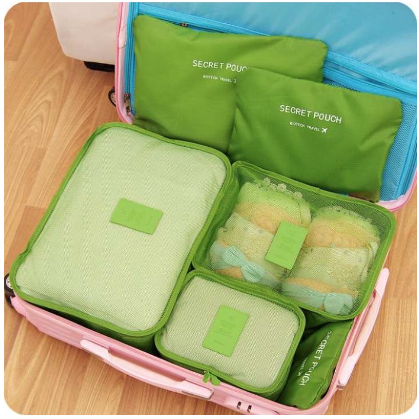 3AB 6 in 1 Travel Luggage Bag Organizer Set Shopee Philippines