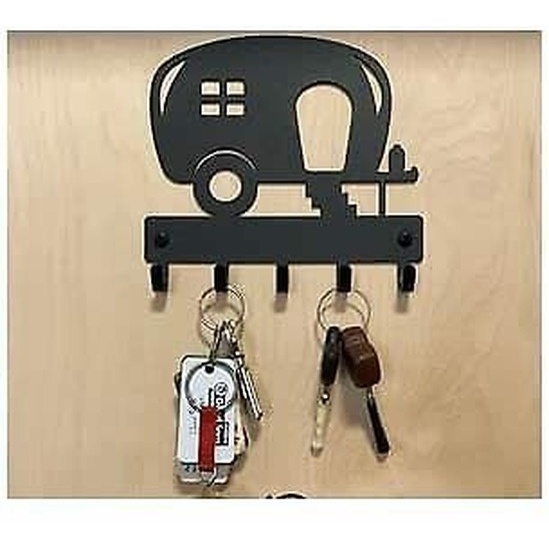 Camper Key Rack Hanger 6 Inch Wide/9 Inch Wide Wall Art Sculpture