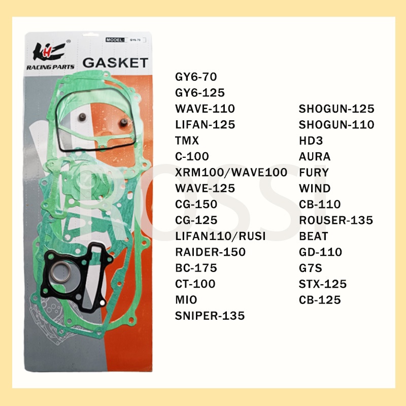 Overhauling Gasket 1pc. Motorcycle Parts & Accessories Shopee Philippines