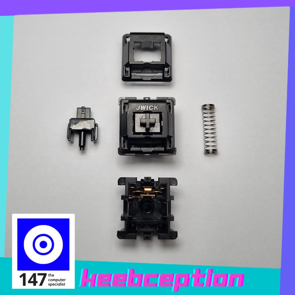 JWK / JWICK Black V2 POM Linear Switch (10 pcs) Shopee Philippines