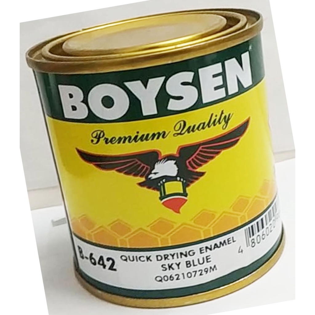 BOYSEN QDE SKY BLUE B642 ( 1/4 LITER ) FOR WOOD AND METAL