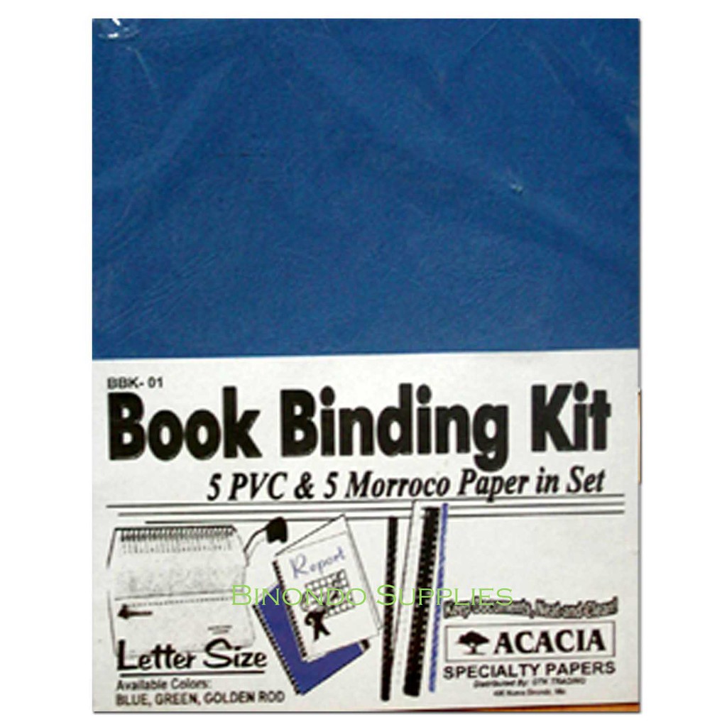Acacia Bookbinding Kit Book Binding Set Shopee Philippines
