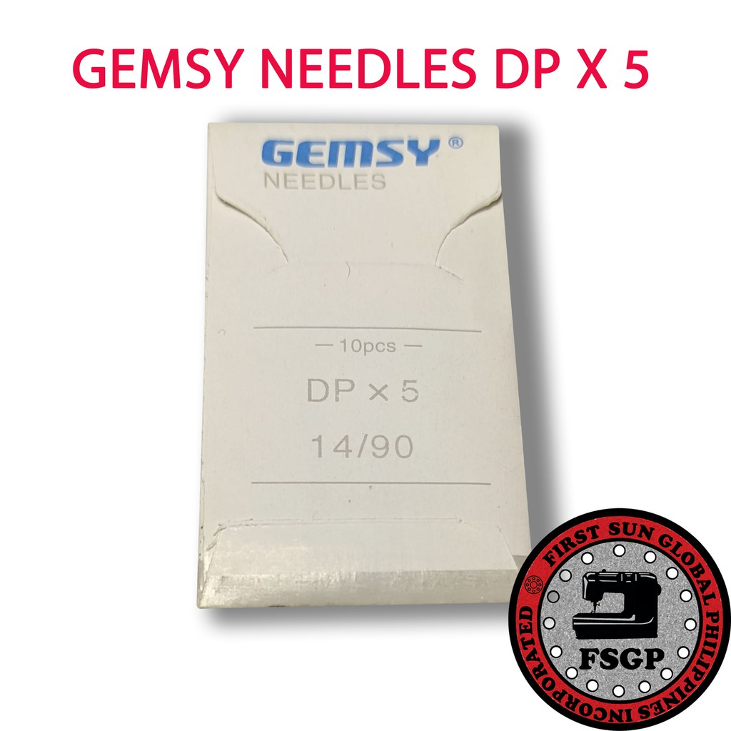 Industrial Sewing Machine Gemsy needle DPX5 For Double needle