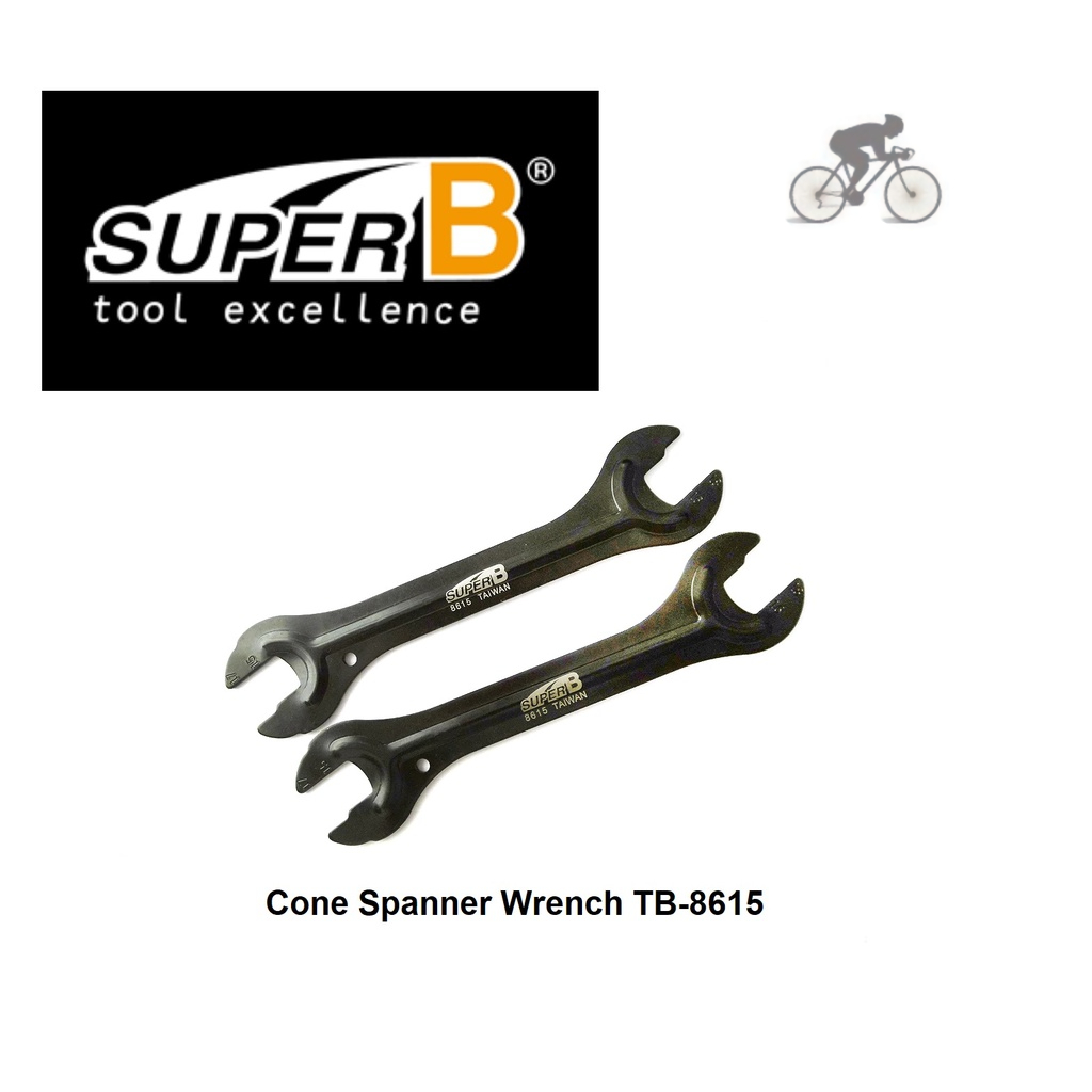 Cone Wrench Tool Cone Spanner Tool Bike Tools Bicycle Tool Super B 15 mm x 16 mm x 17 mm x 18 mm