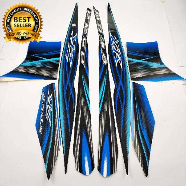 Striping Yamaha Vega zr 2012 2013 Blue body Best Quality Standard