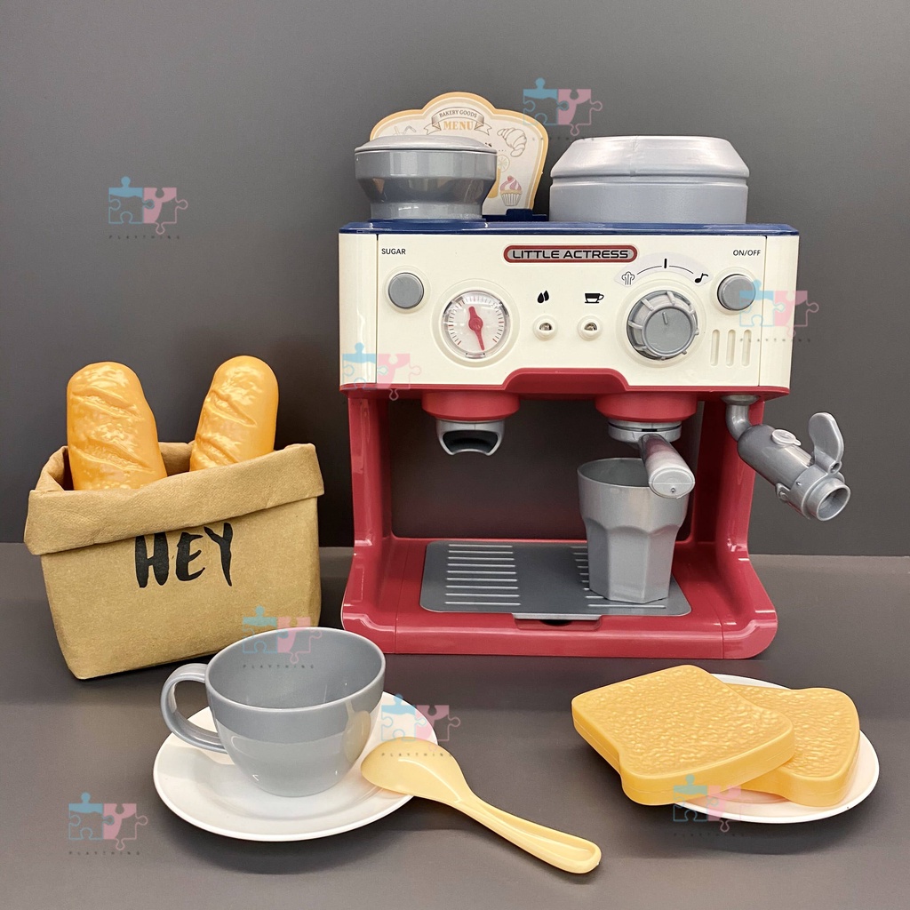 Little Actress Coffee Machine Playset Play Set Toys Toy Kids Cafe Maker
