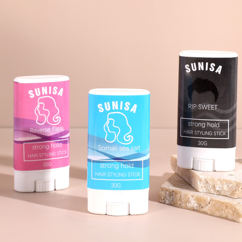 SUNISA Hair Styling Wax With Aloe Vera Extract Argan Oil & Sunflower Oil Hair Care 30g Shopee