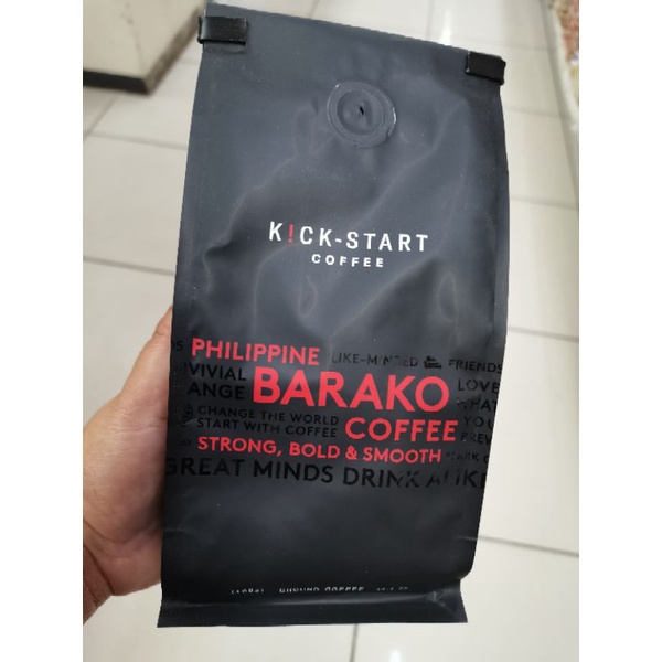 Kickstart Coffee Philippine Barako Ground Coffee 400g Shopee Philippines