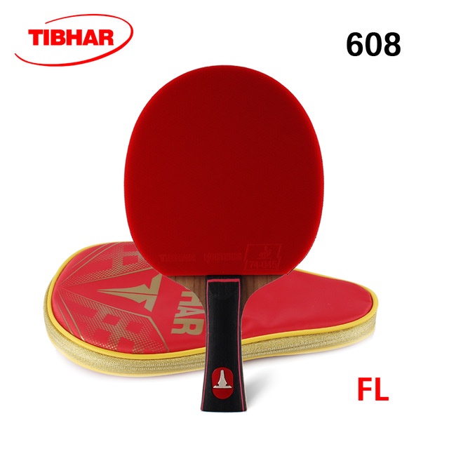 TIBHAR 806/608 Professional Table Tennis Racket FL Handle Ping Pong Bat