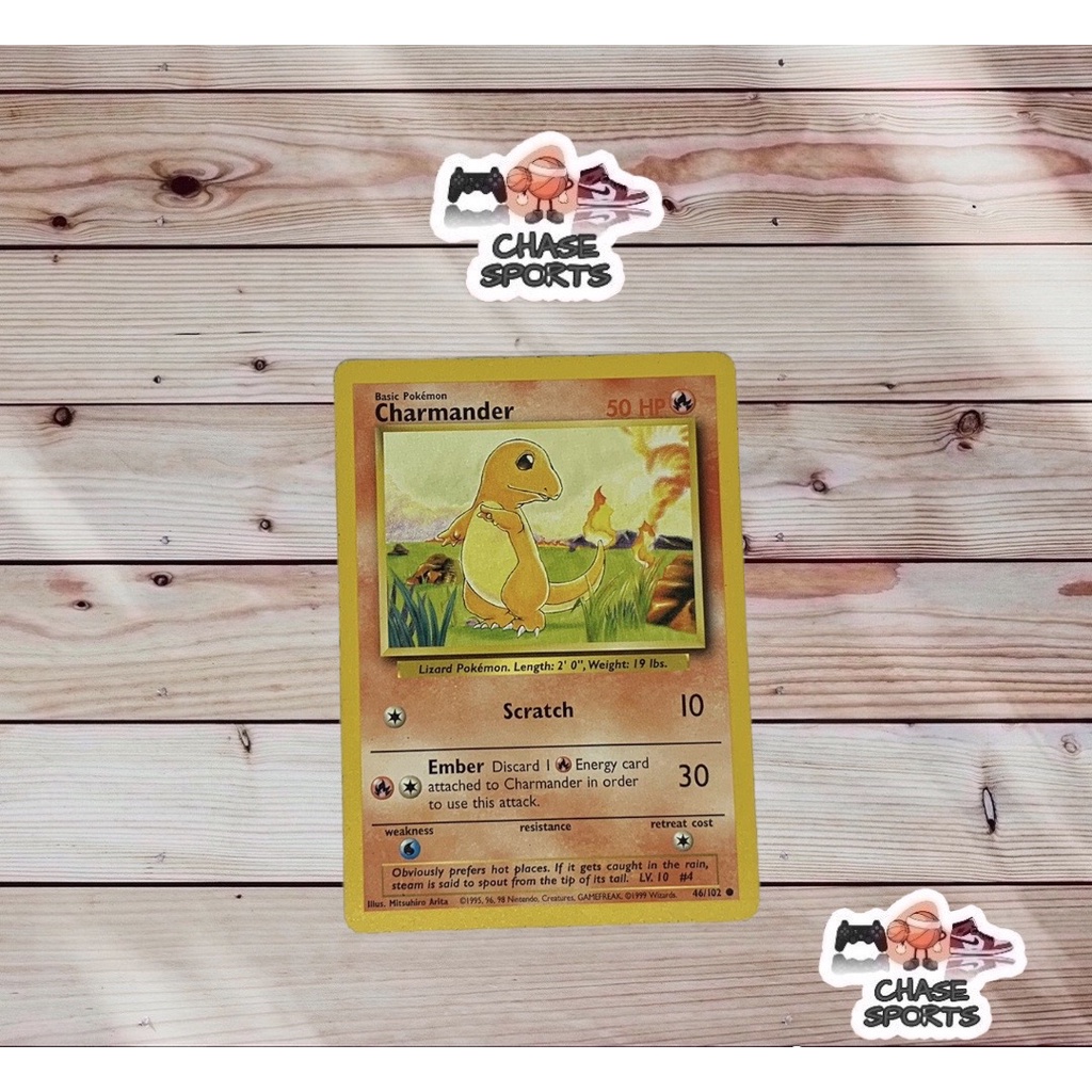 Pokemon TCG Fire Base Set Charmander Magmar Growlithe Arcanine Ponyta