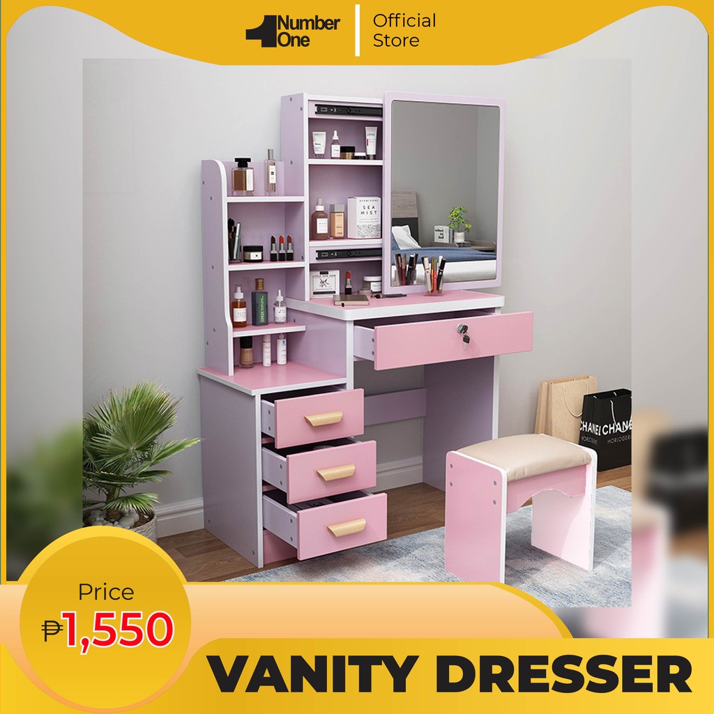 Best Selling Modern European Style Vanity Dresser Multifunctional Make