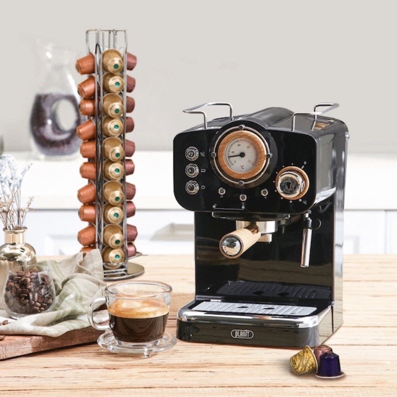 PLANIT Nordic Home Cafe 2N1 Espresso Capsule Coffee Machine Shopee