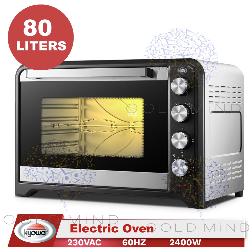 Kyowa Electric Oven With Rotisserie 80l 2400w Shopee Philippines