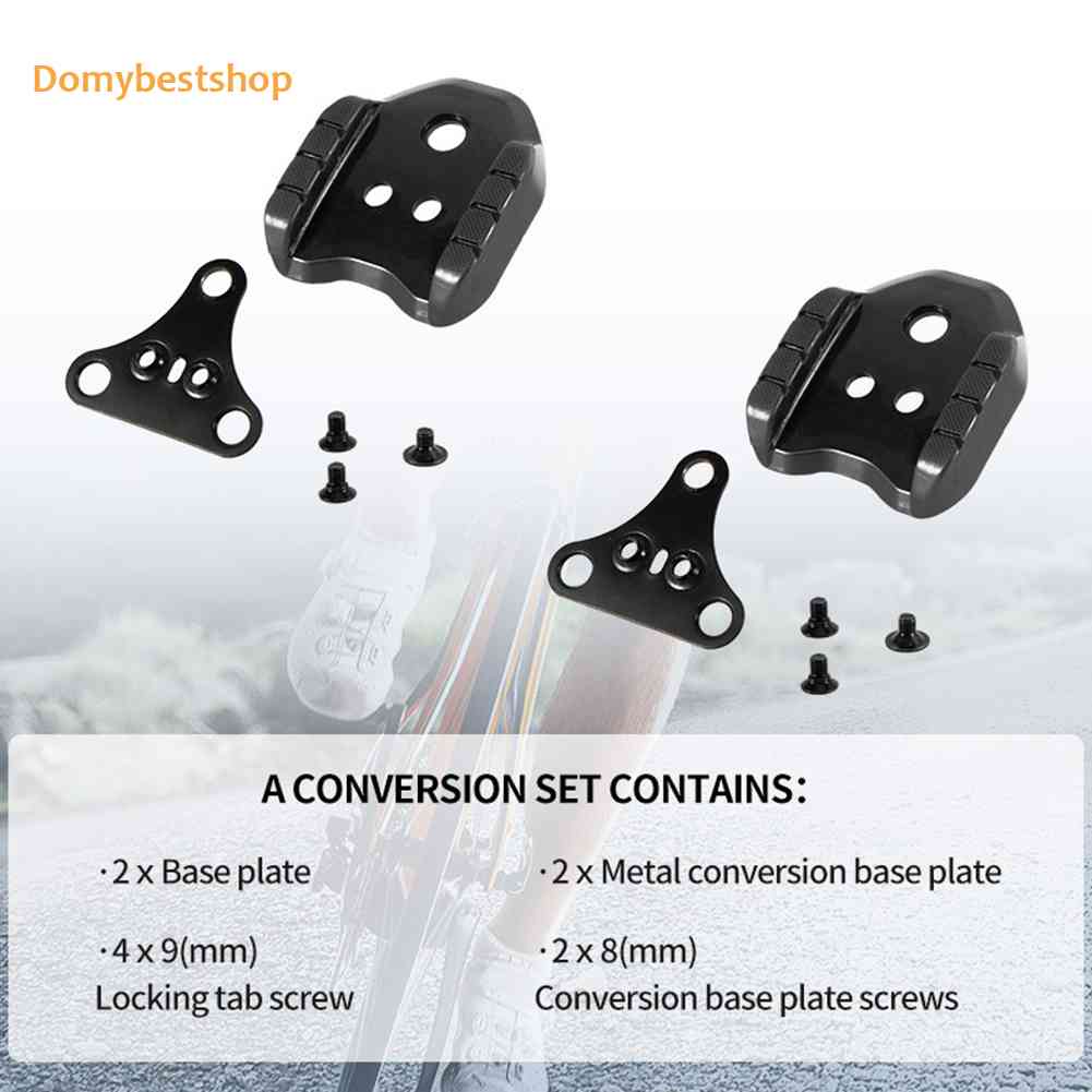 Bicycle Pedal Clip Converter Platform Adapter Cycling